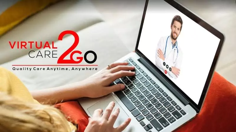 VirtualCare2go Brand Banner